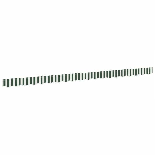 Tenda Valance za okvir 4.5 m Zelena i bijela 4.3x0.2 m Cijena