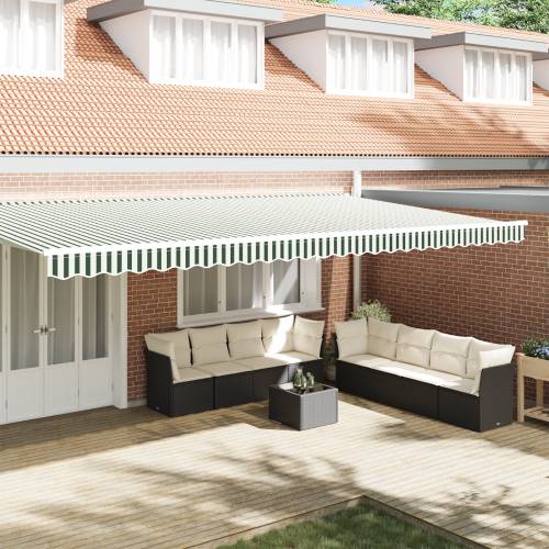 Tenda za 6 m okvir Zelena i Bijela 5.8 x 0.2 m Cijena