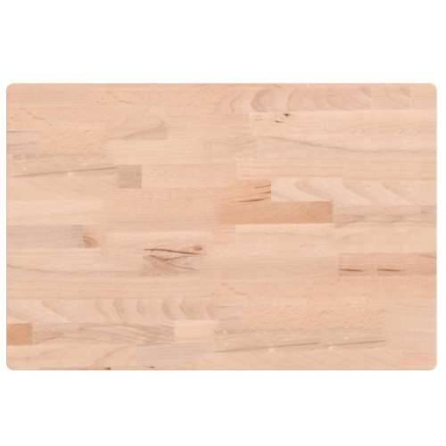 Zidna polica za Lavabo - Umivaonik od čelika i masivne bukovine - Smeđa i bijela 60 x 40 x 4 cm 1 Pravokutno Cijena