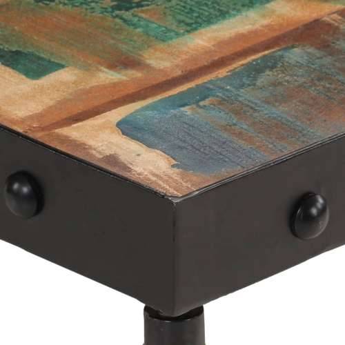 Stolić za kavu s kotačima 100x55x26 cm masivno obnovljeno drvo - 100 x 55 x 26 cm 1 masivno obnovljeno drvo Cijena
