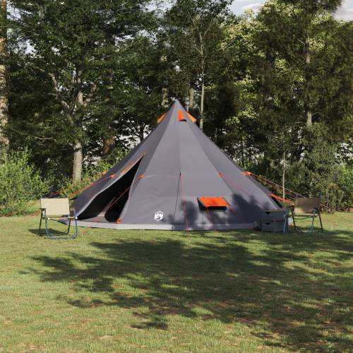 Obiteljski tipi šator sivi i narančasti vodootporan za 12 osoba Cijena