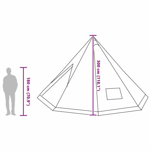 Obiteljski tipi šator sivi i narančasti vodootporan za 12 osoba Cijena