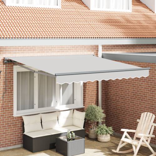 Semi-Cassette Awning Frame Istezljivo Ručno Upravljano Metal Cijena