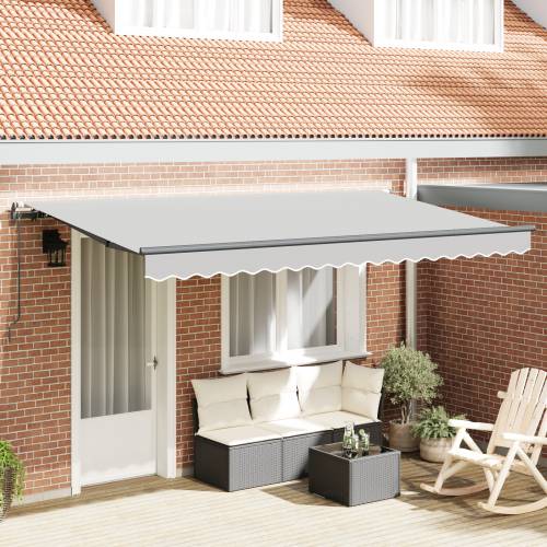 Električna tenda s okvirom retraktabilna 4x2 cm metal Cijena