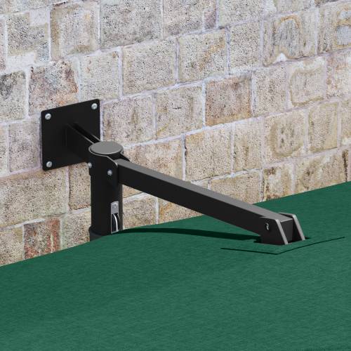 Suncobran za dvorište Zeleni Poliester 300 cm x 300 cm Sklopivi Cijena