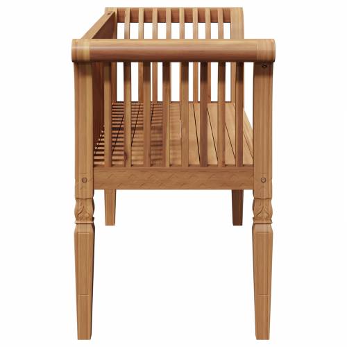 Vrtna klupa 127.5x52x80 cm Masivna tikovina Cijena