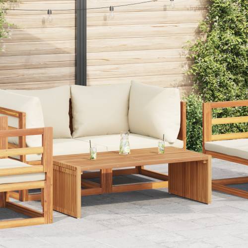 vrtni stolić 110x55x35,5 cm od masivnog drva tikovine Cijena