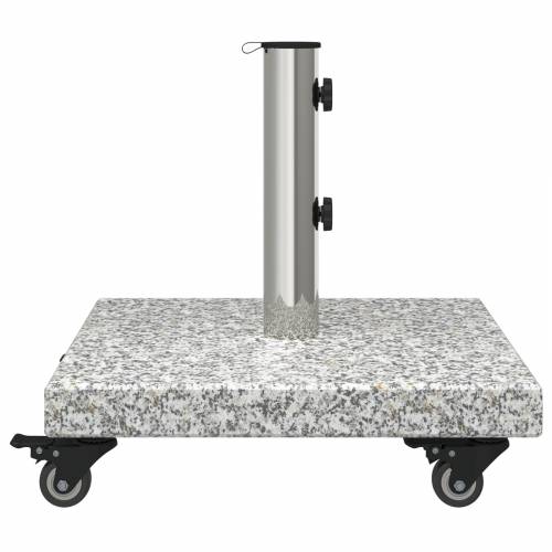 baza za suncobran s kotačima za Ø38/48mm šipke sivi granit 30 kg kvadratna Cijena