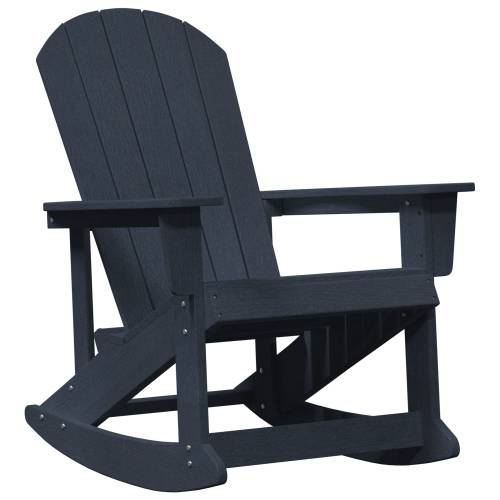 Navy plava Adirondack ljuljačka 73.5x92x90 cm HDPE Cijena