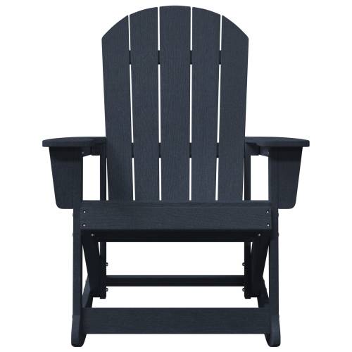 Navy plava Adirondack ljuljačka 73.5x92x90 cm HDPE Cijena