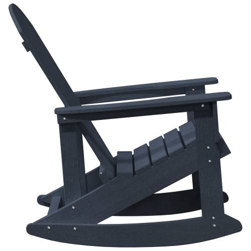Navy plava Adirondack ljuljačka 73.5x92x90 cm HDPE Cijena