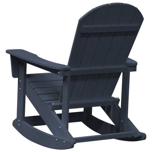 Navy plava Adirondack ljuljačka 73.5x92x90 cm HDPE Cijena