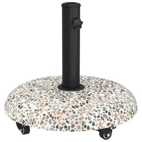 Baza za parasol s kotačima za motke 37/42/52/58 mm Višebojna betonska Cijena