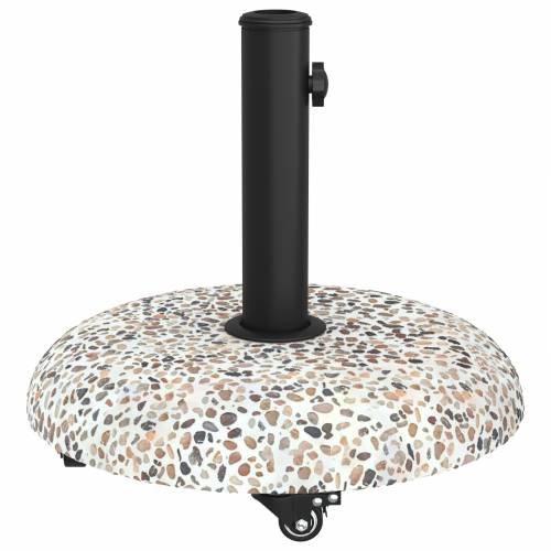 Baza za parasol s kotačima za motke 37/42/52/58 mm Višebojna betonska Cijena