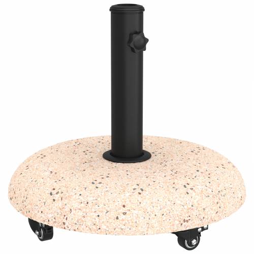 Baza za suncobrane s kotačima za stupove 37/42/52/58mm žuti beton Cijena