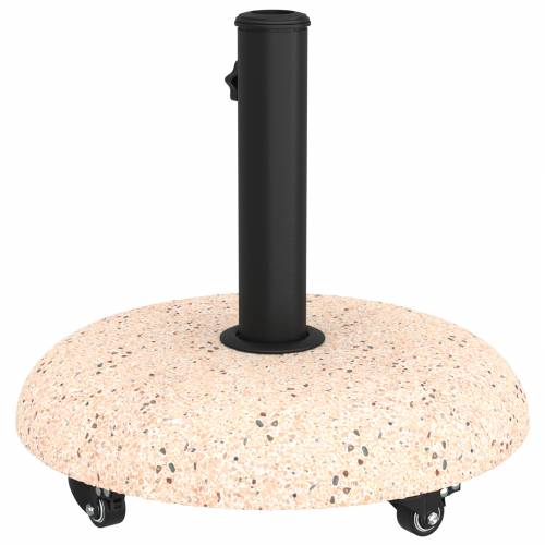 Baza za suncobrane s kotačima za stupove 37/42/52/58mm žuti beton Cijena