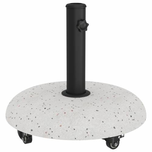 baza za suncobrane na kotačima za stupove promjera 37/42/52/58mm bijeli beton Cijena