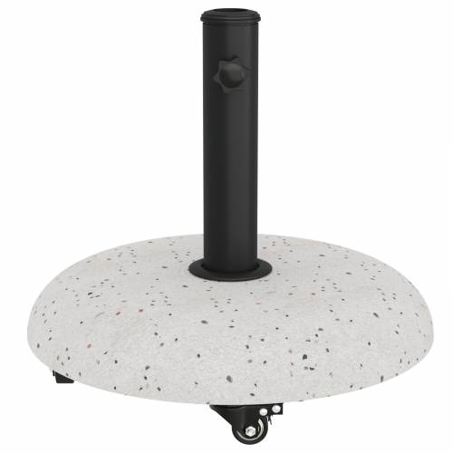 baza za suncobrane na kotačima za stupove promjera 37/42/52/58mm bijeli beton Cijena