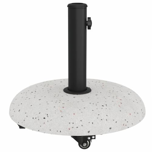 baza za suncobrane na kotačima za stupove promjera 37/42/52/58mm bijeli beton Cijena
