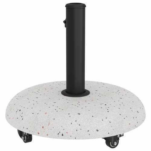 baza za suncobrane na kotačima za stupove promjera 37/42/52/58mm bijeli beton Cijena