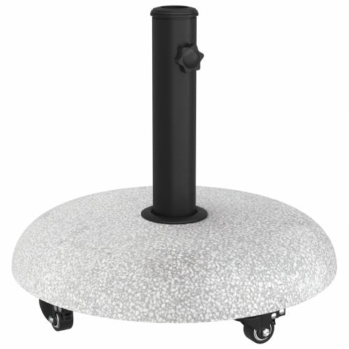 Baza za suncobran s kotačima za 37/42/52/58mm stupove Svjetlosivi beton Cijena