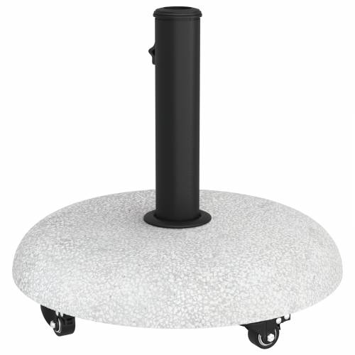 Baza za suncobran s kotačima za 37/42/52/58mm stupove Svjetlosivi beton Cijena