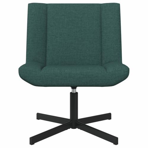 Akcentna stolica Tamnozelena Poliester Standard Podesiva visina Cijena