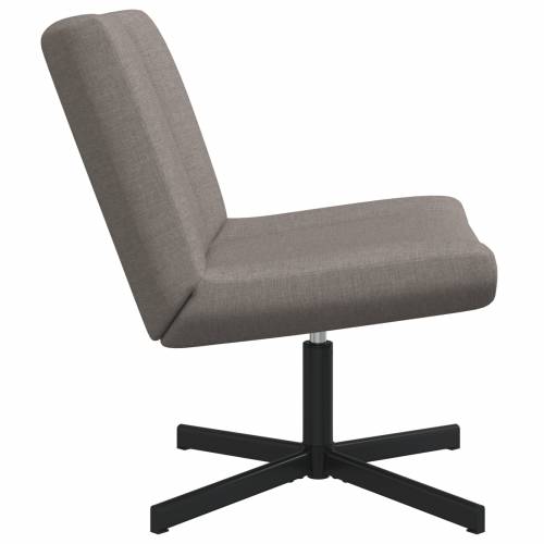 Akcentna stolica Taupe Tkanina, Metalna baza Standard Ergonomska Cijena