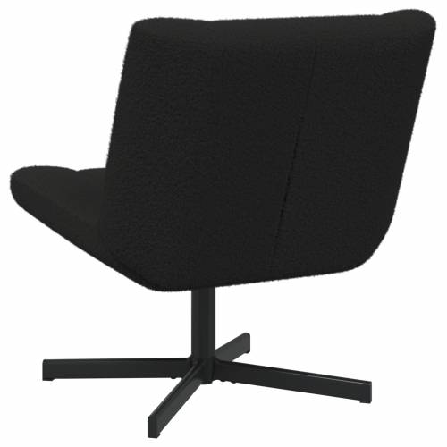 Crna naglašena stolica Tkanina, Metal Srednja Okretna Moderna Cijena