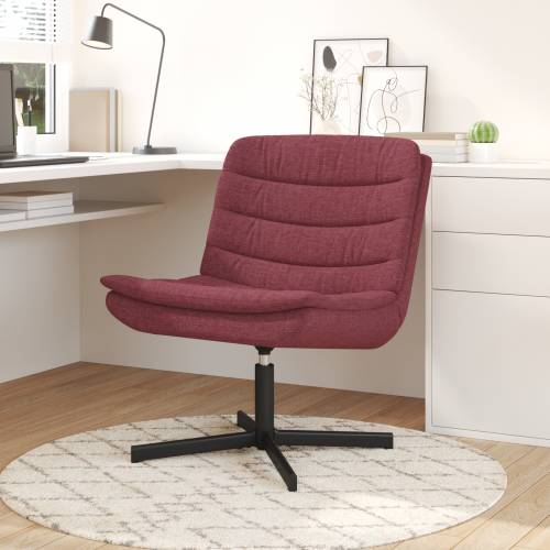 Okretna stolica Bordo Tkanina Standard Ergonomska Cijena