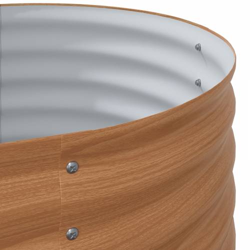 Povišeni krevet za sadnju Drveni efekt Metal 320 X 80 X 81 cm Cijena