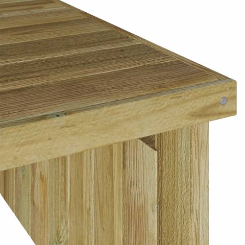 Garaža za robotsku kosilicu 70x80x38 cm Impregnirano drvo bor Cijena