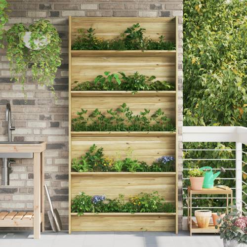 Vrtni stalak za biljke 5 nivoa 90x15x180 cm Cijena