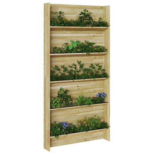 Vrtni stalak za biljke 5 nivoa 90x15x180 cm Cijena