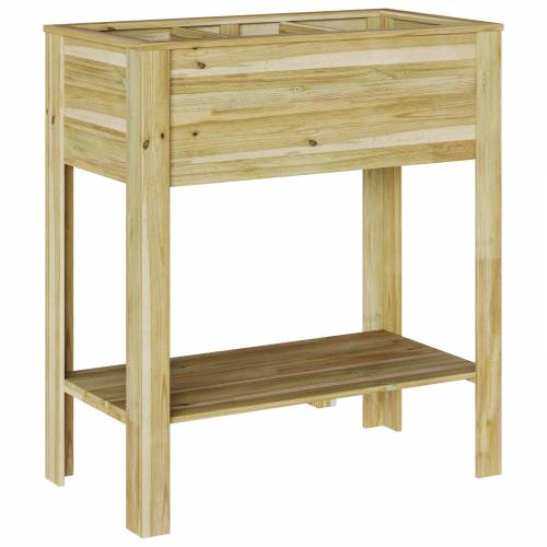 Stalak za biljke 85x46x94 cm Impregnirano drvo bor Cijena