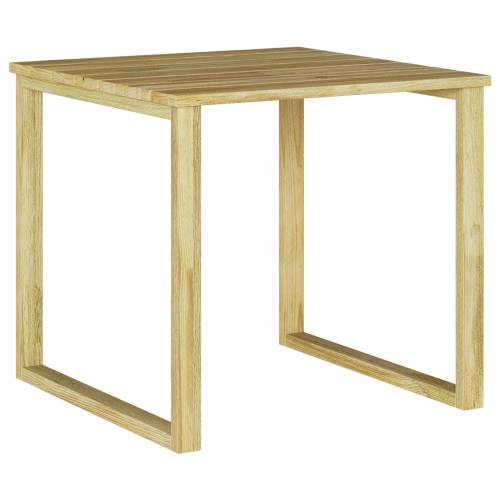 Stol za sunčanje 50.5x50.5x46 cm Impregnirana borovina Cijena