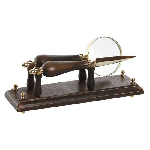 Povećalo Home ESPRIT Mesing Drvo Manga 25 x 7 x 11 cm Cijena