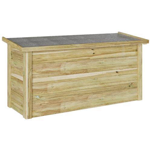 Kutija za skladištenje 44x119x57 cm Impregnirano drvo bor Cijena