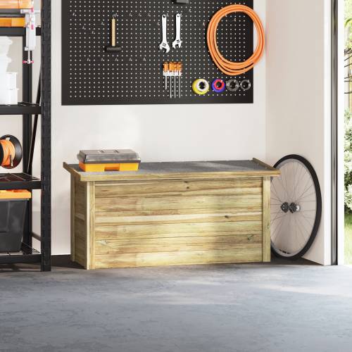 Kutija za skladištenje 44x119x57 cm Impregnirano drvo bor Cijena