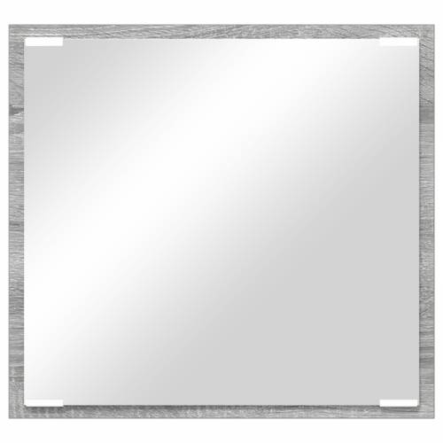 LED Ogledalo za Kupaonicu Siva Sonoma 40x8.5x37 cm Obrađena Drvo Cijena