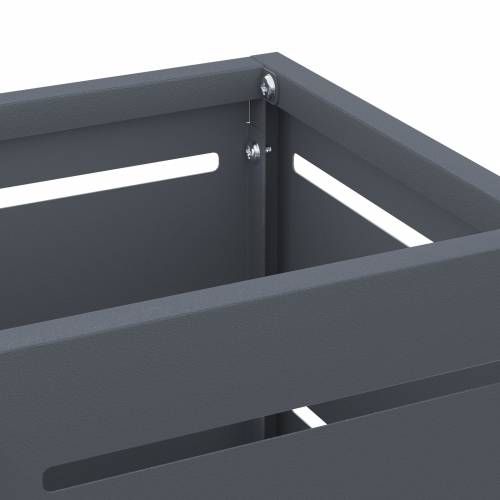 Stalak za kišobrane Antracit Metal Srednji Dekorativni Umetci Cijena