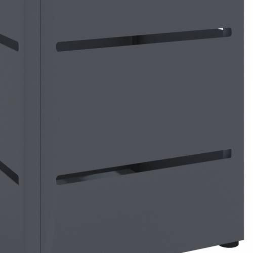 Stalak za kišobrane Antracit Metal Srednji Dekorativni Umetci Cijena
