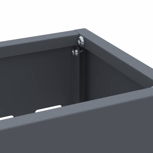 Stalak za Kišobran u Antracitu - 28x12x41 cm Čelik Cijena