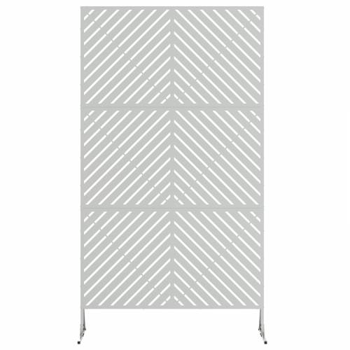 Ekran za privatnost 100x50x180 cm od galvaniziranog čelika Cijena