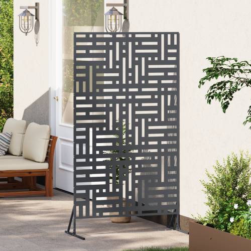 Ekran za Privatnost Antracit 100x50x180 cm od Čelika Cijena