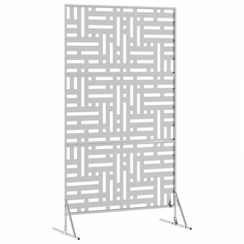Zaslon za privatnost 180 cm od galvaniziranog čelika Cijena