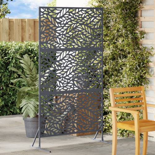 Zaslon privatnosti antracit 100x50x180 cm čelik Cijena