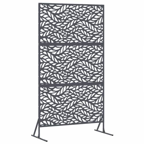 Zaslon privatnosti antracit 100x50x180 cm čelik Cijena