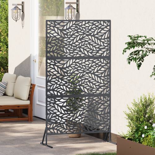 Zaslon privatnosti antracit 100x50x180 cm čelik Cijena