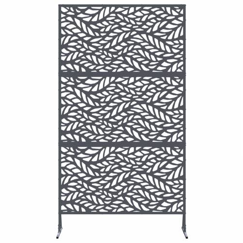 Zaslon privatnosti antracit 100x50x180 cm čelik Cijena